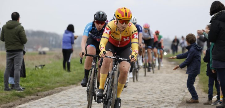 Amalie Dideriksen wint GP Eco-Struct, Mirre Knaven op het podium