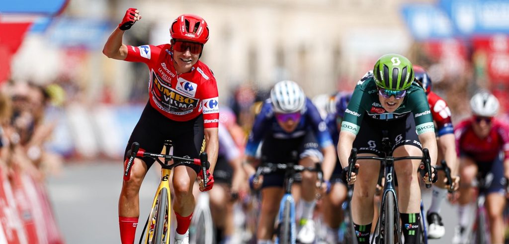 Charlotte Kool tweede in Vuelta: “Marianne Vos had gewoon een betere sprint”