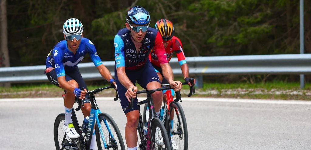 Revelatie Derek Gee wéér tweede: “Als ik in het peloton blijf, win ik sowieso niet”