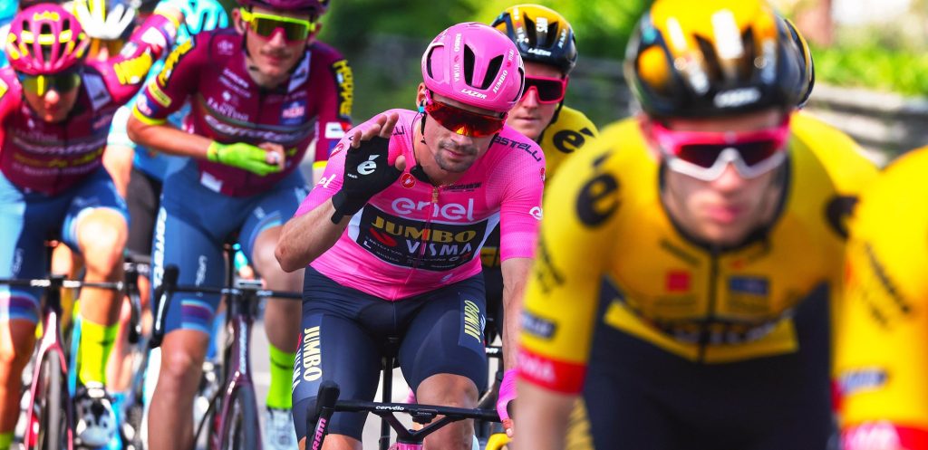 Roglic reageert op kenmerkende wijze: “De Tour? Nee, misschien, ik weet het niet”
