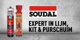 Soudal: expert in lijm, kit & purschuim