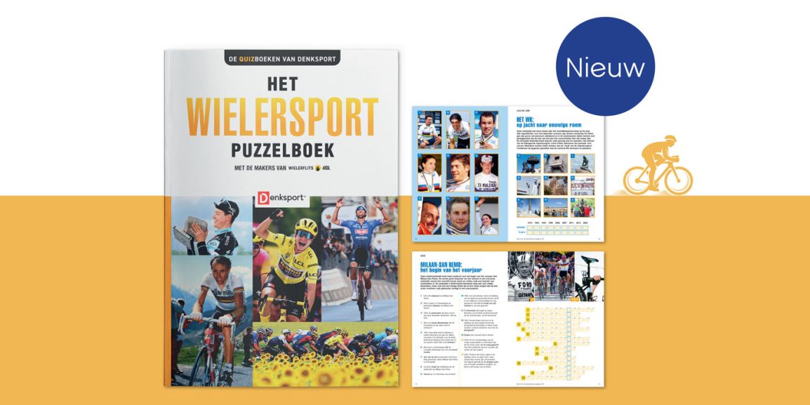 Nu verkrijgbaar: Test jouw wielerkennis met het Wielersport Puzzelboek