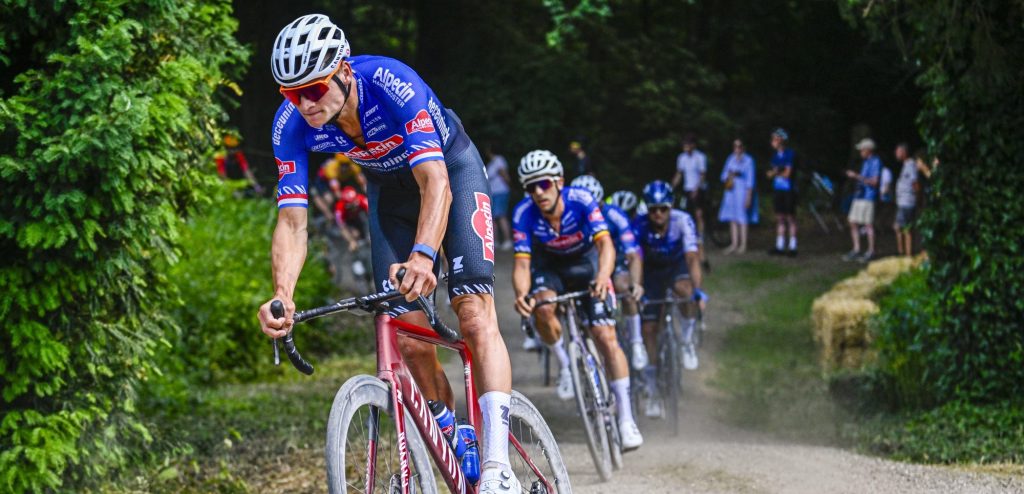 Mathieu van der Poel had dubbele pech in het Hageland: “Jammer, maar hoort erbij”