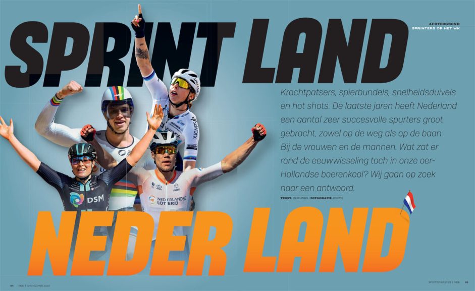 De serie Nederland Sprintland