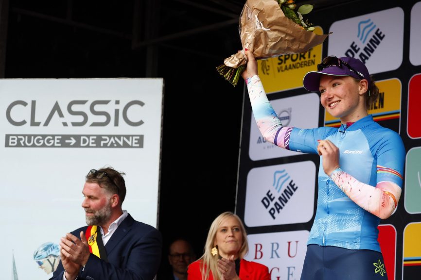 Tour Femmes 2023: Zieke Maike van der Duin moet Tour laten schieten