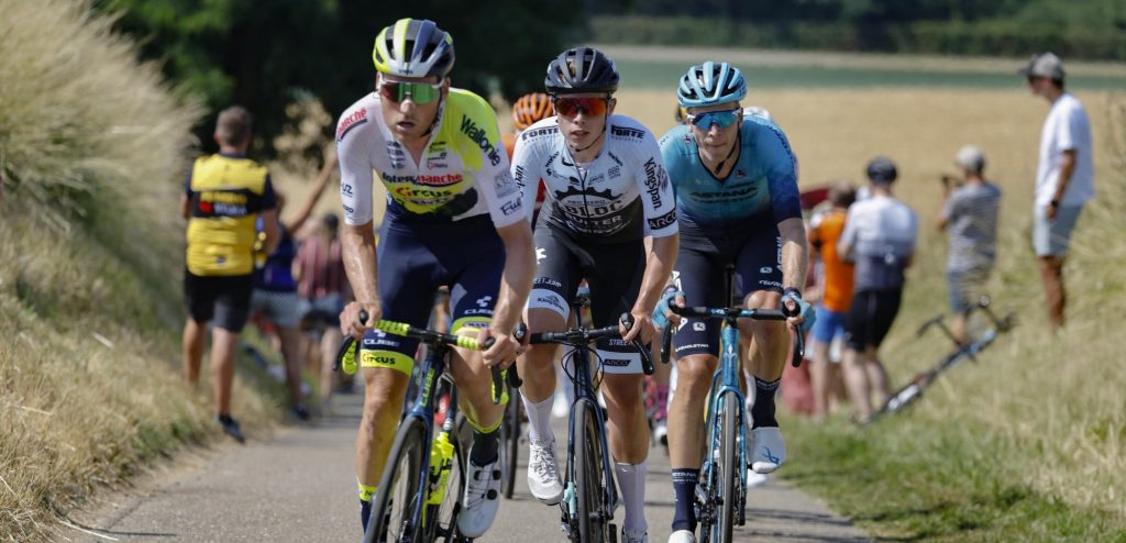 Frank van den Broek wint bij debuut voor DSM: “Had vertrouwen in mijn sprint”