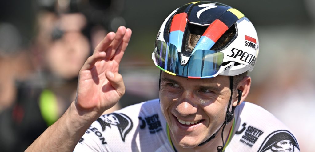 Remco Evenepoel rijdt laatste koers als wereldkampioen in San Sebastián: “Eind juli al, heel jammer”