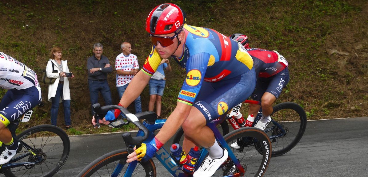 Pedersen baalt na fout in eerste sprintrit: “Hiervoor ben ik niet naar de Tour gekomen”