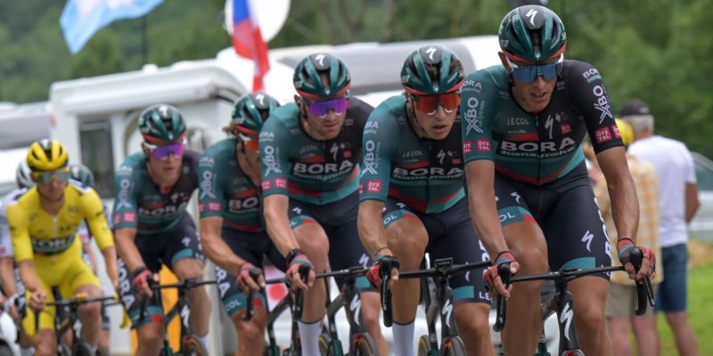 BORA-hansgrohe schakelt in 2024 over van Shimano naar SRAM