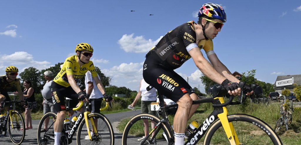 Vingegaard drukt geruchten de kop in: “Van Aert blijft gewoon in deze Tour”