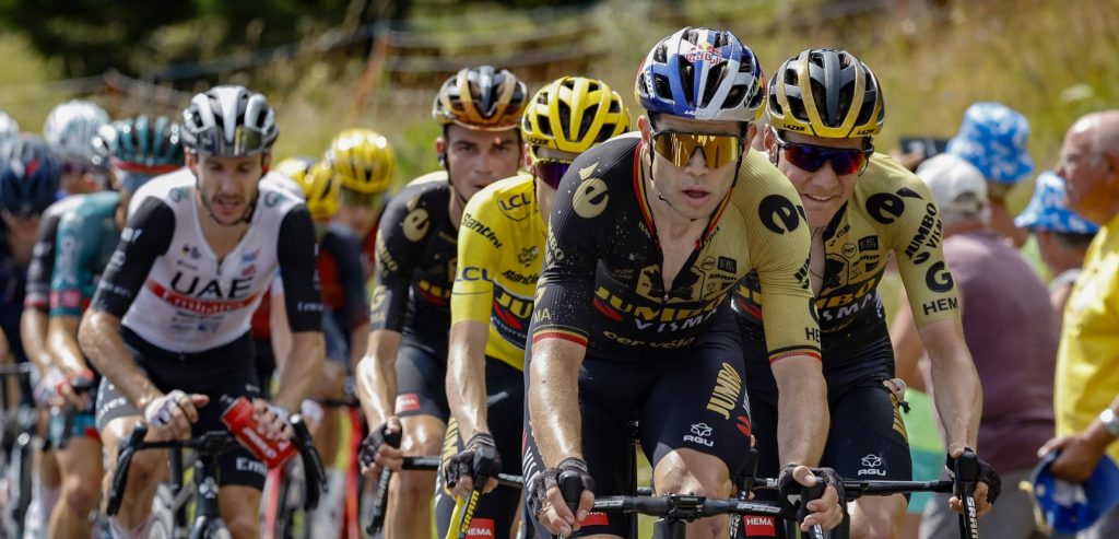 Wout van Aert na ‘wederopstanding’ op Joux Plane: “Even laten zien wie de koers in handen had”