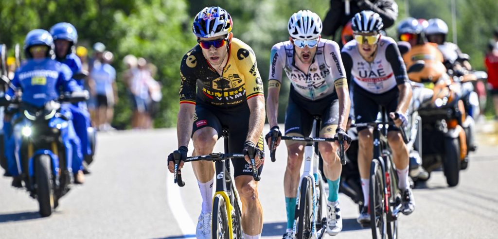 Wout van Aert eerlijk na tweede plaats: “Er zat niet meer in”