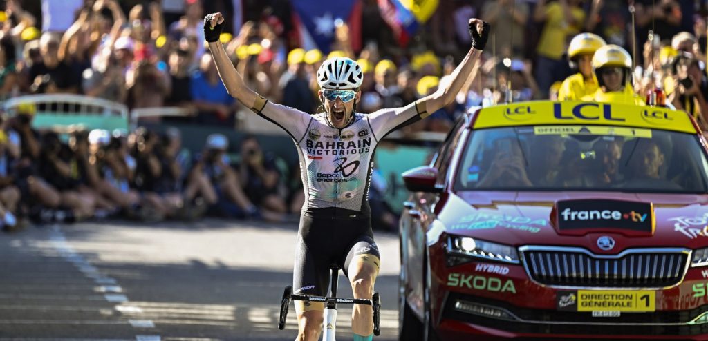 Wout Poels maakt droom waar met zege in de Tour: “Van Aert was ticket naar slotklim”