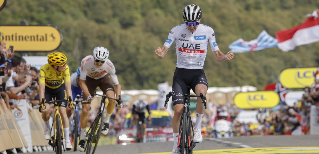 Tour 2023: Veerkrachtige Pogacar verslaat Gall en Vingegaard in fraaie Vogezenrit