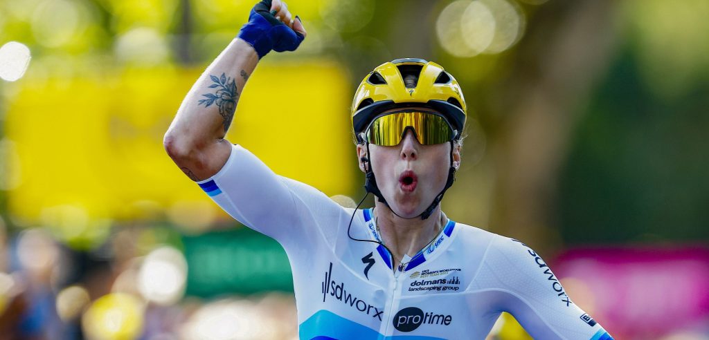 Tour Femmes 2023: Ritwinnares Lorena Wiebes stapt ziek af