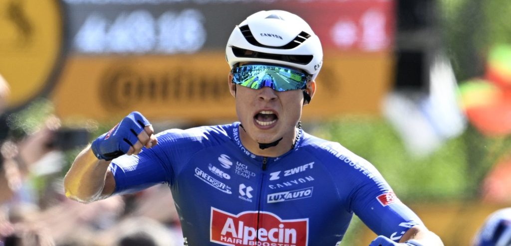 Tour 2023: Jasper Philipsen wint eerste sprintconfrontatie in Bayonne