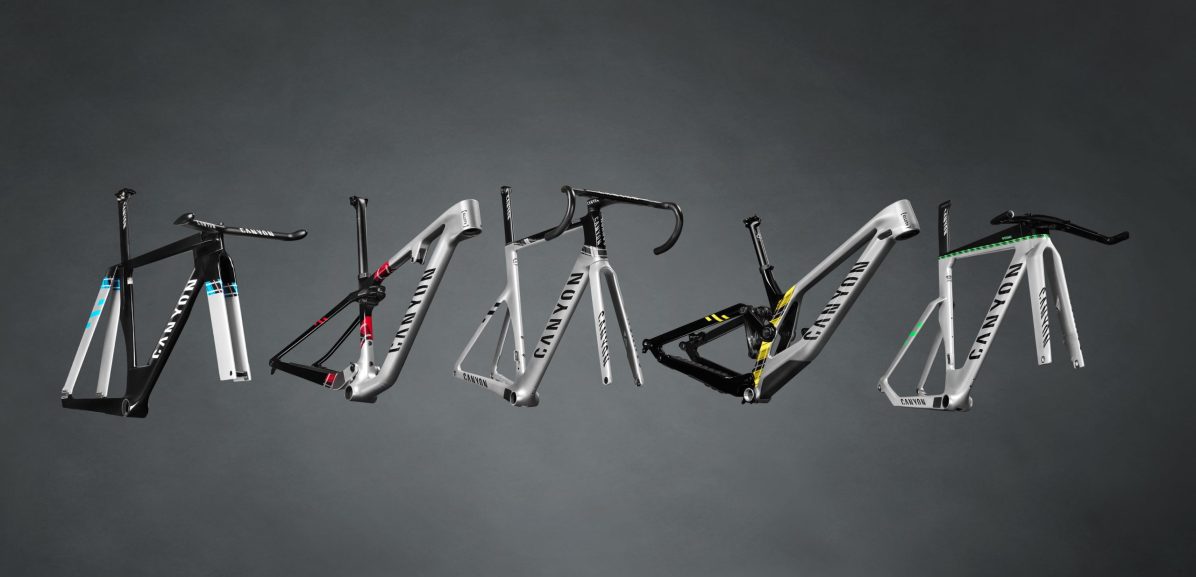 Canyon viert Super WK met speciale fietsontwerpen