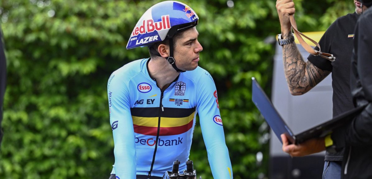 WK 2023: Starttijden tijdrit elite mannen – Wout van Aert als eerste van de topfavorieten
