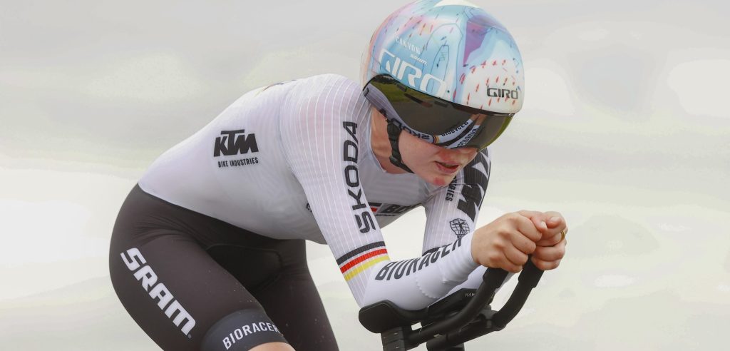 WK 2023: Antonia Niedermaier beste belofte op de tijdrit, brons voor Julie De Wilde