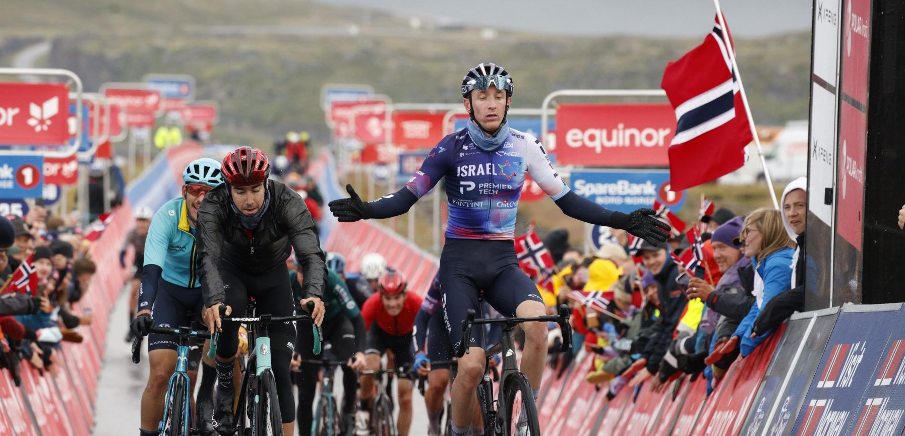 Stephen Williams den beste i det tøffe og øde motbakkeløpet Arctic Race of Norway