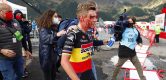Frustratie bij Remco Evenepoel na val: Derde dag op rij dat er iets is gebeurd, ik heb er genoeg van