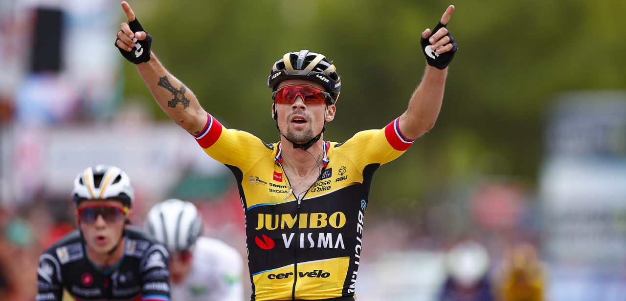 Vrouw van Primoz Roglic mengt zich in online discussie over tactiek Jumbo-Visma in Vuelta