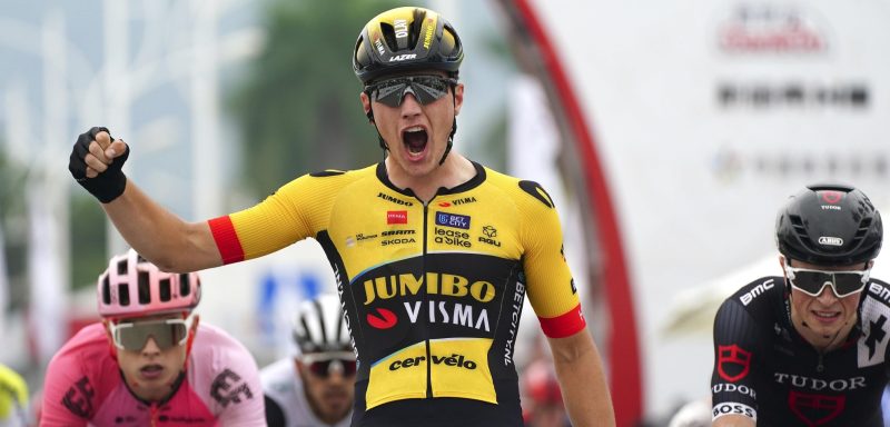 Olav Kooij sprint dominant naar zege in Tour of Guangxi, volledige Nederlandse top-3