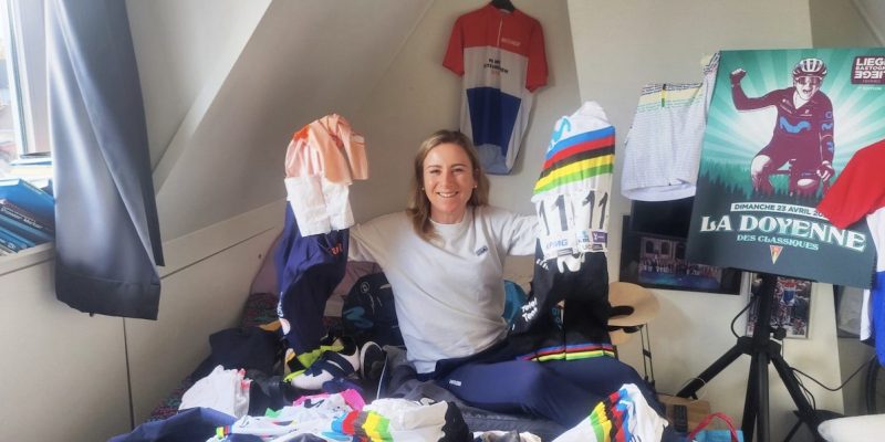 Annemiek van Vleuten organiseert laatste zolderopruiming voor het goede doel