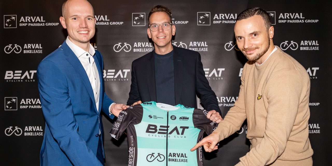 Ook BEAT Cycling krijgt sponsor die het leasen van fietsen wil stimuleren