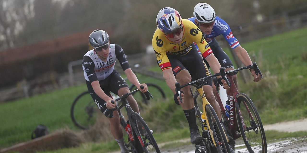 Pogacar ziet Van Aert geen Giro-klassement rijden en hoopt op zege Van der Poel in Ronde van Vlaanderen