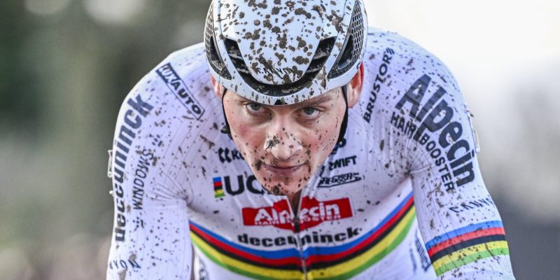 Mathieu van der Poel na verkenning WK veldrijden in Tábor: “Veel zwaarder dan verwacht”