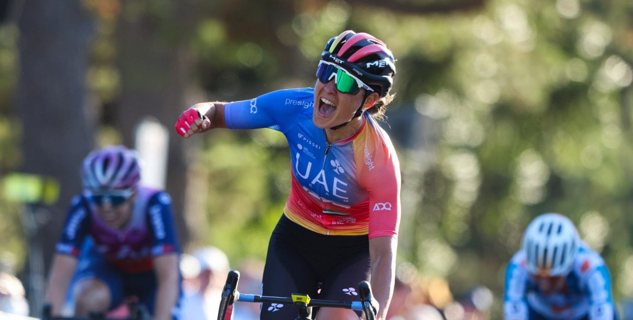 Sofia Bertizzolo wint opwarmer voor Cadel Evans Great Ocean Road Race