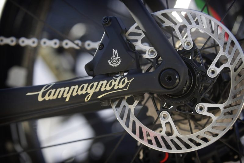 Nóg een kransje erbij? Nieuwe 13-speed groepset van Campagnolo gespot tijdens Giro