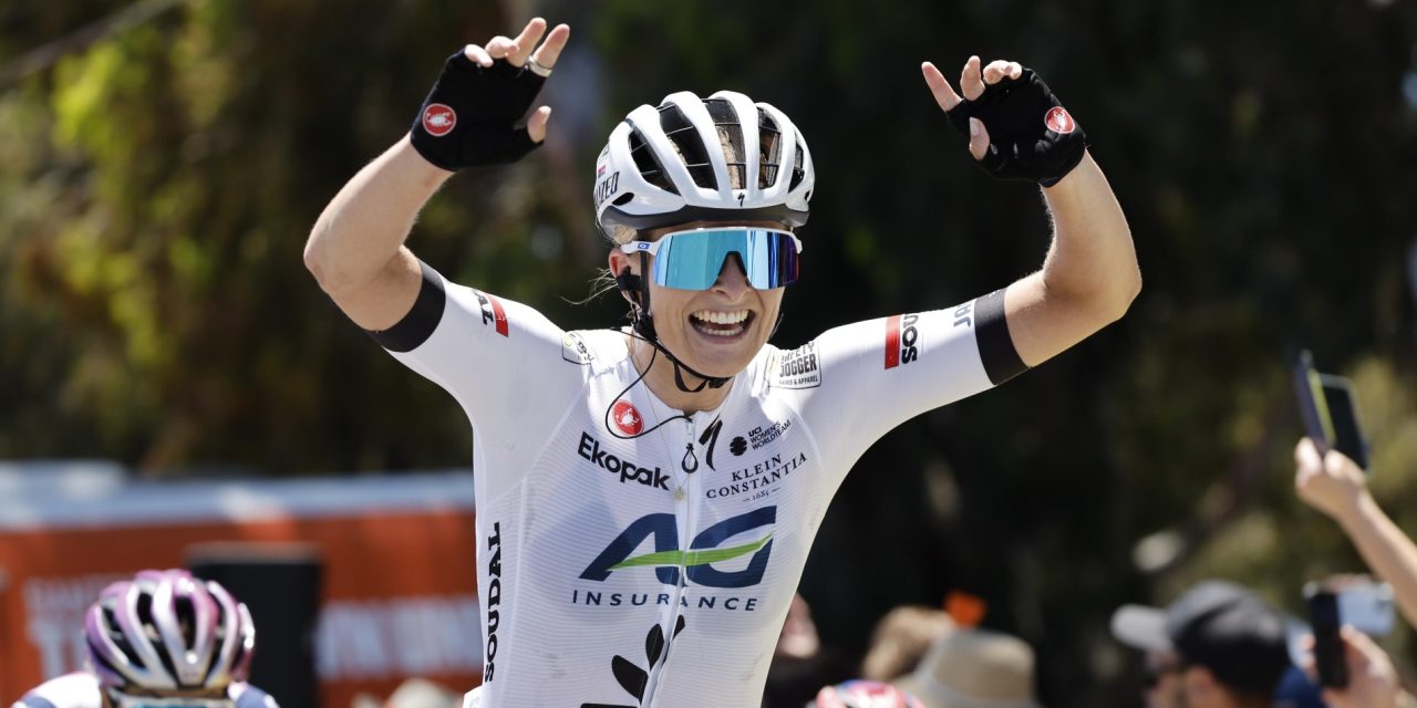 Ally Wollaston opent WWT-seizoen met zege in Tour Down Under voor vrouwen