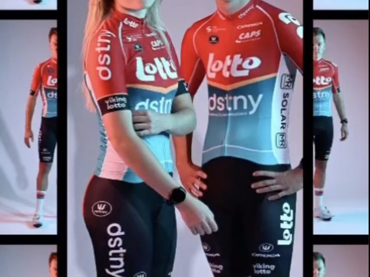 Lotto Dstny kiest in tenue 2024 voor dezelfde kleuren