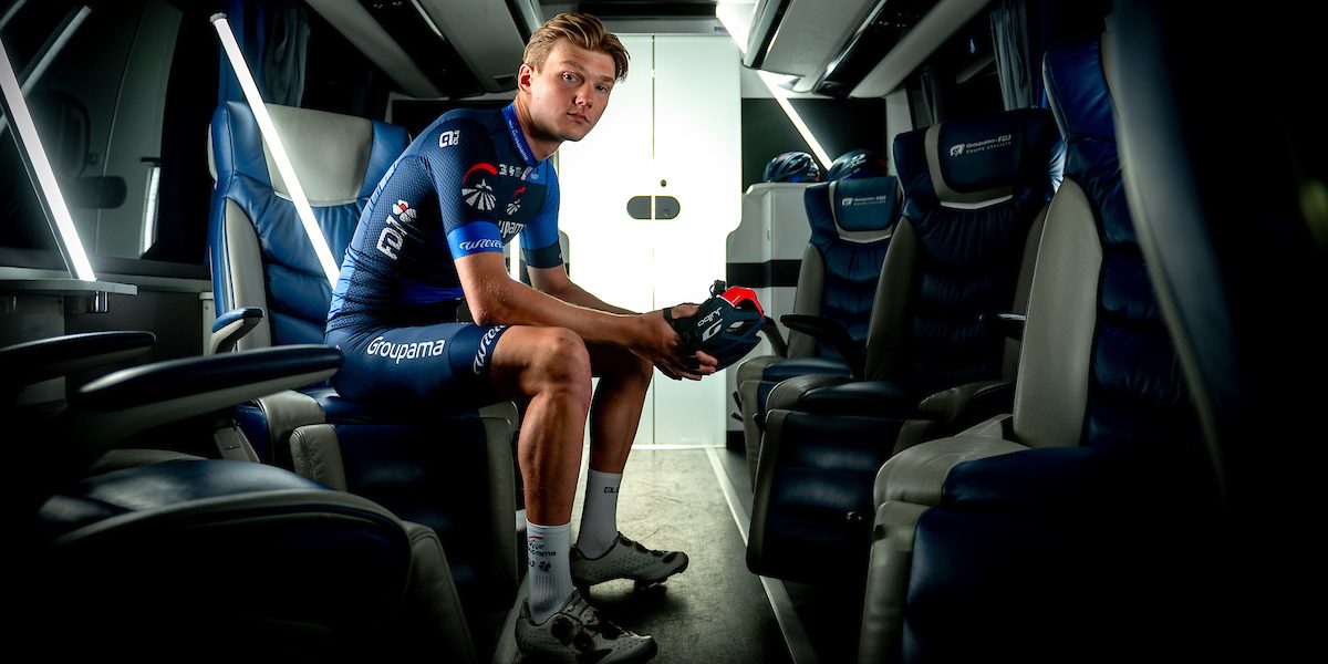 Drukke februari-maand voor Lars van den Berg, die hoopt op nieuwe Tourdeelname