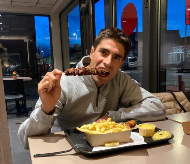 Mikel Landa lijkt al helemaal ingeburgerd bij Soudal Quick-Step