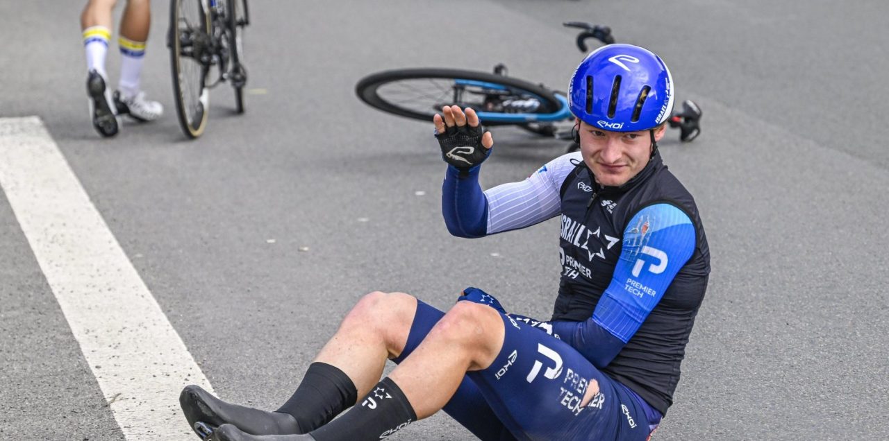 Meerdere breuken voor beloftevolle Riley Pickrell na val in Kuurne-Brussel-Kuurne