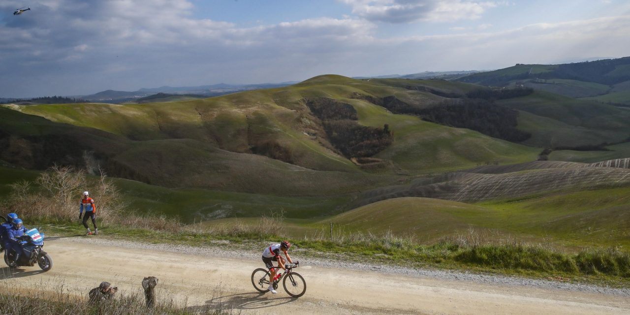 Deze vijf grindstroken geven Strade Bianche een uniek karakter