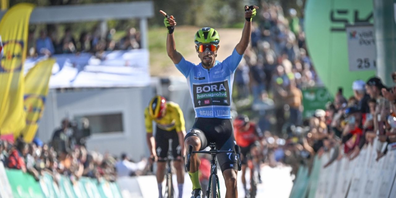 Daniel Felipe Martínez klopt eindwinnaar Remco Evenepoel ook in slotrit Volta ao Algarve, vroege aanval Wout van Aert strandt