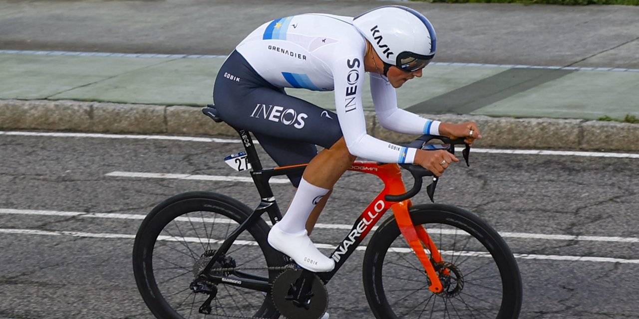 Joshua Tarling wint tijdrit O Gran Camiño: “Zelfs de afdaling was zwaar”