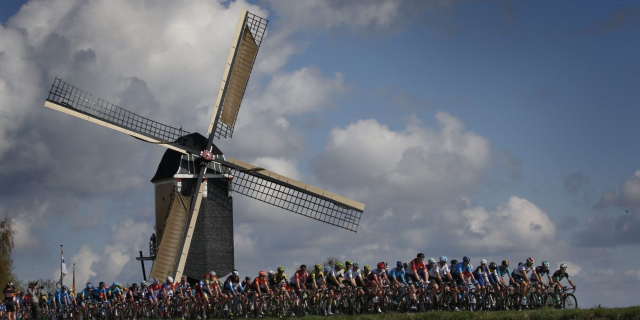 Perioden met zon tijdens de Amstel Gold Race