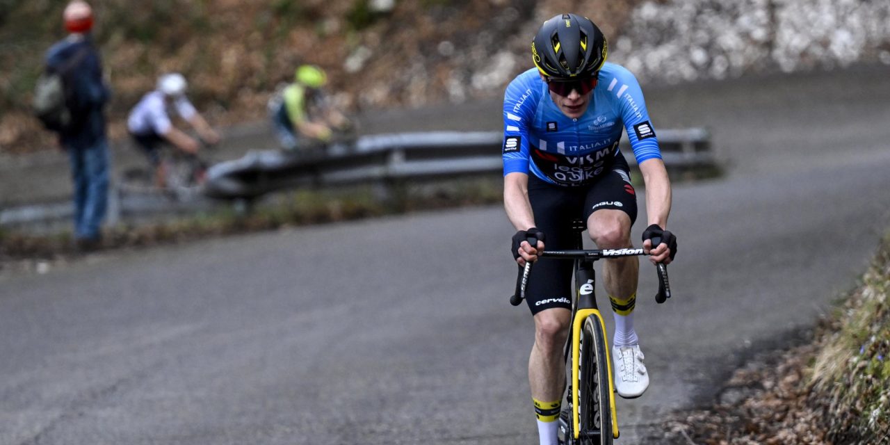 Jonas Vingegaard heer en meester in koninginnenrit Tirreno-Adriatico