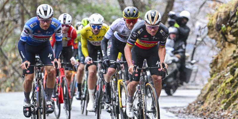 Evenepoel noemt Jorgenson topfavoriet voor eindzege Parijs-Nice: “Klim was niet lastig genoeg”