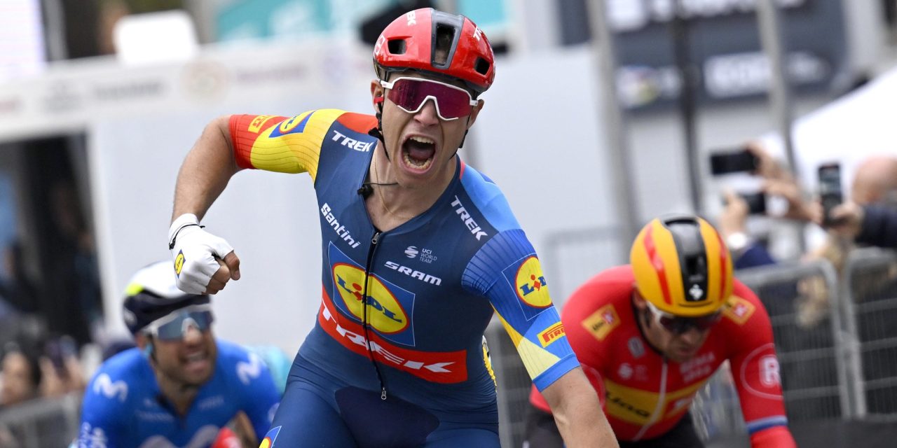 Jonathan Milan sprint op slotdag Tirreno-Adriatico naar tweede ritzege, Jonas Vingegaard eindwinnaar