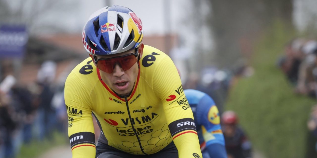 Valpartij Wout van Aert op Paterberg, precies tijdens aanval Mathieu van der Poel