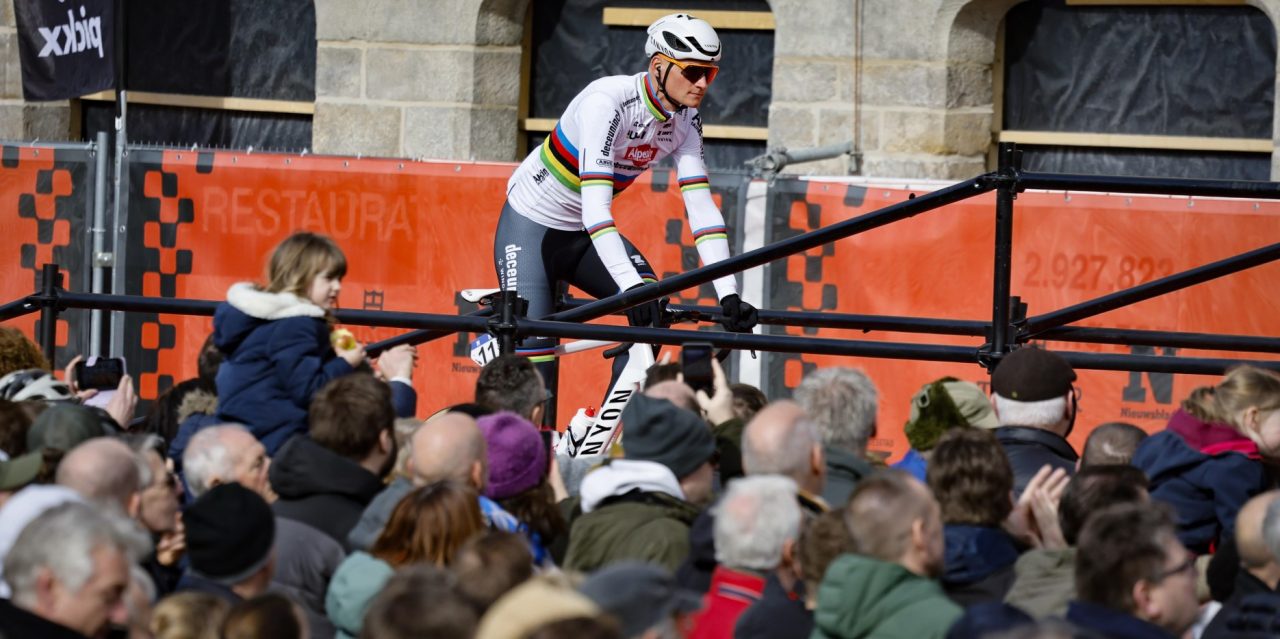 Mathieu van der Poel ontroert jonge fan tot tranen toe met mooi gebaar