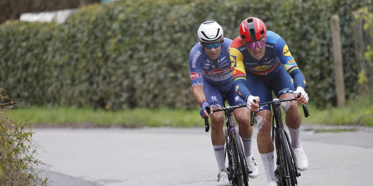 Mads Pedersen smeet met krachten in Ronde van Vlaanderen: “Kan 100% zijn in Parijs-Roubaix”