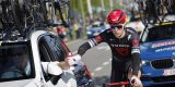 Rick Pluimers (Tudor Pro Cycling) voorlopig aan de kant