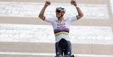 Mathieu van der Poel na zege in Roubaix op gelijke hoogte met Binda, Moser en Museeuw
